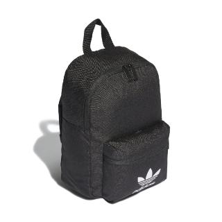 【adidas 愛迪達】後背包 Originals Backpack 女款 愛迪達 三葉草 基本款 童包 外出 穿搭 黑 白(FM3265)