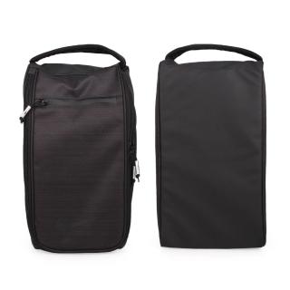 【NIKE 耐吉】GOLF 鞋袋-高爾夫球 鞋履收納 手拿袋 手提袋 黑(BA5738-010)