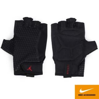 【NIKE 耐吉】手套  JORDAN 訓練重訓 健身 半指手套 黑 J0001945034