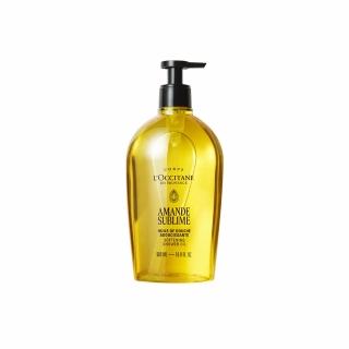 【L’Occitane 歐舒丹】官方直營 杏仁極緻柔膚沐浴油500ml(沐浴膠/保濕/卸防曬)