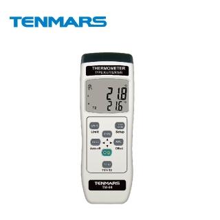 【Tenmars 泰瑪斯】TM-84 雙輸入熱電偶溫度錶(熱電偶溫度錶 熱電偶溫度計 溫度錶 熱電偶)