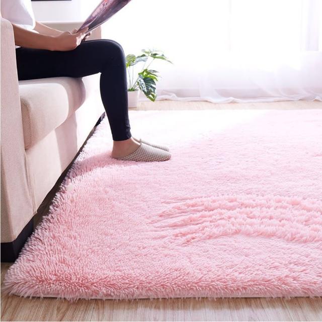 【巴芙洛】北歐色彩超細雪柔絲素色地墊-加大140*200cm(保暖地毯/地毯/地墊/客廳地毯/除舊佈新)