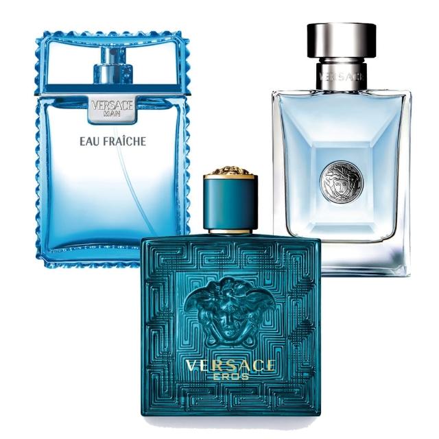 【VERSACE 凡賽斯】雲淡風輕+經典男+艾諾斯‧愛神(5ml 3入組合)