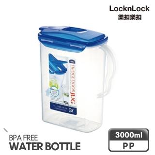 【LocknLock樂扣樂扣】PP扣環多功能水壺3000ml