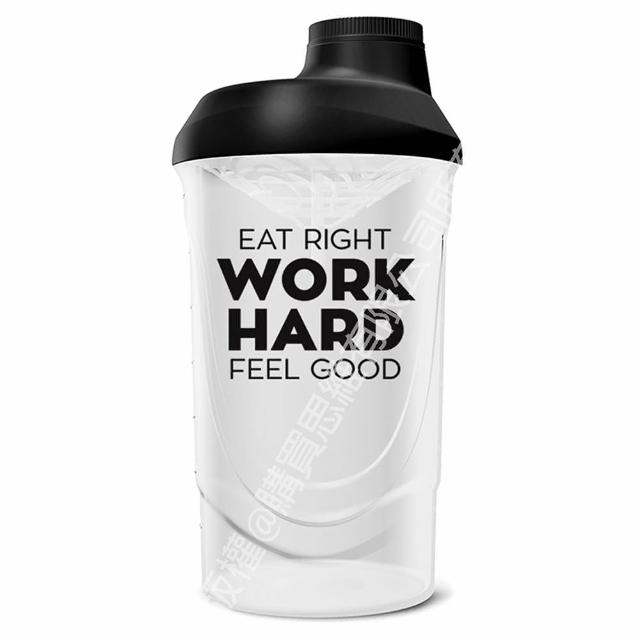 【丹麥 BODYLAB】Shaker Bottle 運動隨身搖搖杯(600ml-黑色)