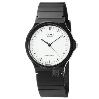 【CASIO 卡西歐】卡西歐薄型中性石英錶-白面(MQ-24-7E)