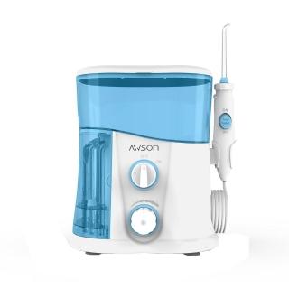 【日本AWSON歐森】1000ml插電式全家沖牙機/脈衝洗牙器/7噴頭/1分1700次(交換禮物首選)
