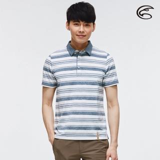 【ADISI】男短袖COOLMAX沁涼條紋休閒POLO衫 AL2011050 / M-2XL(涼感、透氣、輕量、吸濕排汗)
