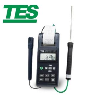 【TES 泰仕】列表式溫溼度計 TES-1362(列表式溫溼度計 溫溼度計)