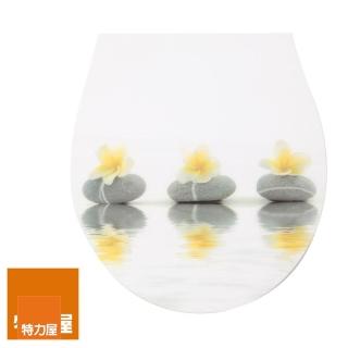 【特力屋】造型緩降快拆馬桶蓋 雞蛋花