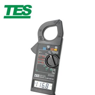 【TES 泰仕】TES-3012A 數位交流鉤錶 1KA(數位交流鉤錶 交流鉤錶 鉤錶)