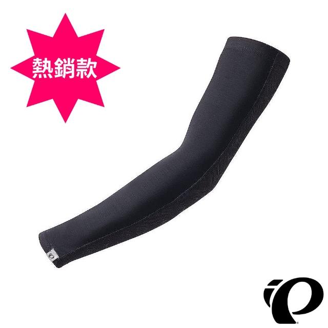 【PEARL iZUMi】401-1 20 涼感抗UV50+男款袖套 黑(單車/防曬/透氣/涼感/爬山/通勤/運動/日本)