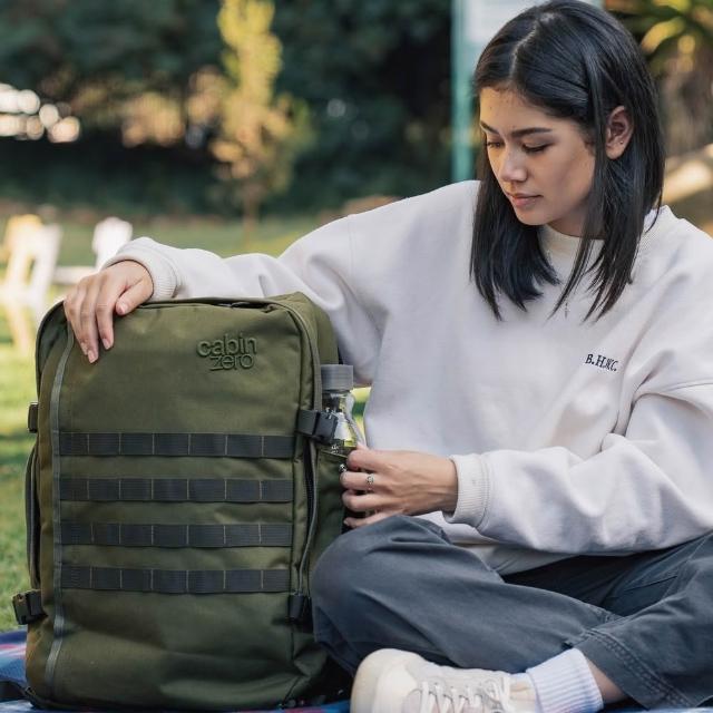 【CabinZero】英國輕旅登機後背包36L 軍用款2.0(大容量行李包/全開式旅行袋)