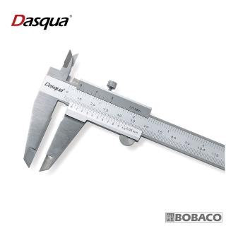 【Dasqua】簡易游標卡尺 8吋 200MM(測量尺/快速測量工具/內徑測量器/外徑測量器)