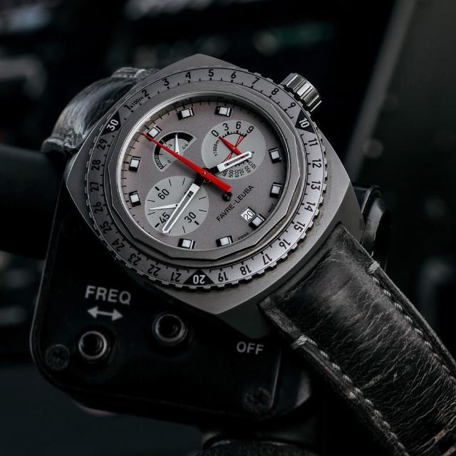 Favre-Leuba 域峰表【Favre-Leuba 域峰表】RAIDER Bivouac9000 專業登山機械錶-48mm(00.10105.06.45.45)