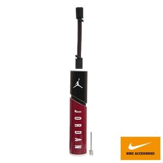 【NIKE 耐吉】打氣筒 JORDAN ESSENTIAL 喬丹 籃球 排球 躲避球 足球 黑紅 J0001946079NS