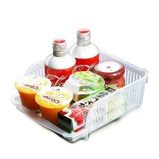 【INOMATA】日本製造冰箱冷藏-可疊放收納籃(3入裝)