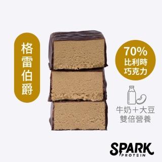 【Spark Protein】Spark Bite優質蛋白巧克派8入-格雷伯爵(乳清蛋白、乳清、台灣製、高蛋白)