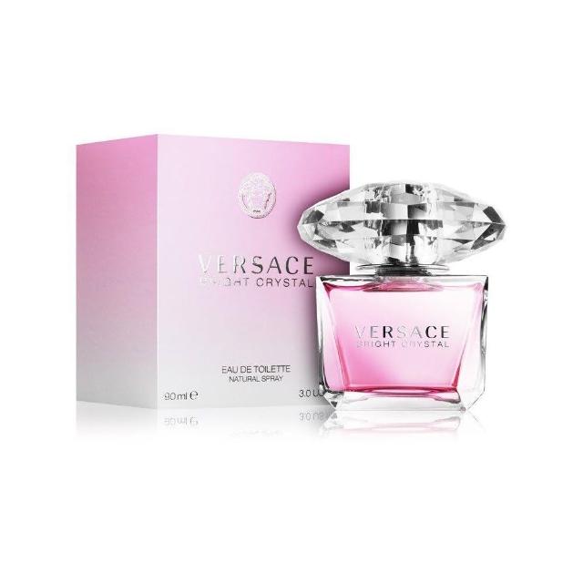 【VERSACE 凡賽斯】香戀水晶女性淡香水 90ML(香戀水晶 正裝)