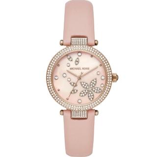 【Michael Kors】Michael Kors Parker 花漾時刻晶鑽女錶(MK6808)