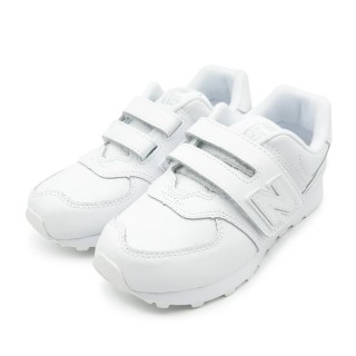 【NEW BALANCE】NB 復古鞋 中大童 休閒鞋 白色(YV574ERM-W)
