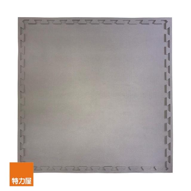 【特力屋】加厚雙色安全運動地墊-90x90x2cm-卵石灰