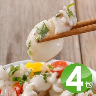 【華得水產】小花枝4包組(500g/包)