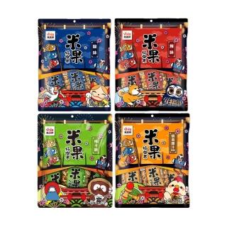 【萬歲牌】萬歲牌 米果綜合果系列-鹽味/辣味/梅子味/燒鳥雞汁風味(任選口味)x2袋組(20gx18包)