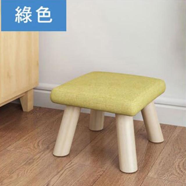 【Mega寢飾】馬卡龍棉麻蘑菇小椅凳(輕巧小椅 矮凳 沙發)