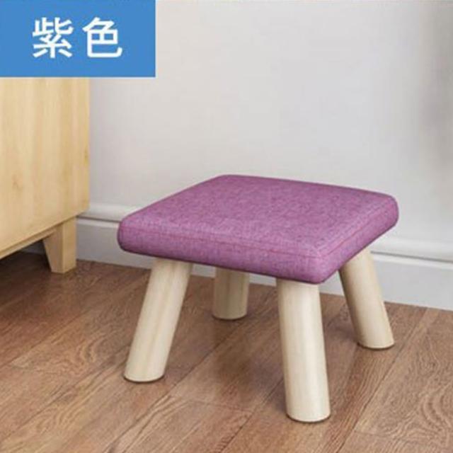 【Mega寢飾】馬卡龍棉麻蘑菇小椅凳(輕巧小椅 矮凳 沙發)