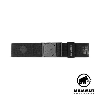 【Mammut 長毛象】Alpine Belt 輕量編織腰帶 黑色 #1192-00080