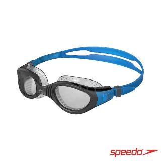 【SPEEDO】成人運動泳鏡 Futura Biofuse(藍)