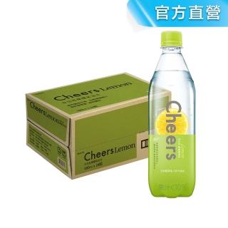 【泰山】Cheers檸檬氣泡水590mlx24入/箱(官方直營)