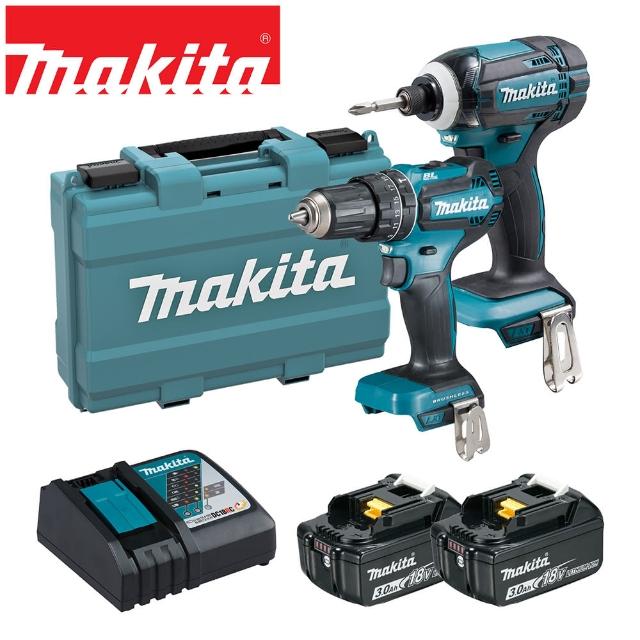 【MAKITA 牧田】充電雙機組DTD149+DHP485(DLX2344)