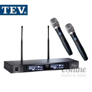 【TEV 台灣電音】數位UHF真分集接收100頻道無線麥克風(TR-7100)