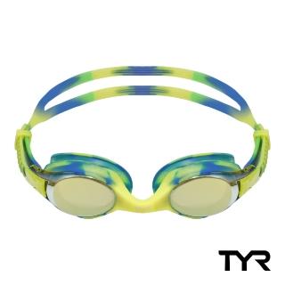 【TYR】泳鏡 兒童 電鍍 訓練 Swimple Tie Dye Mirrored Kids Fit(電鍍款式)