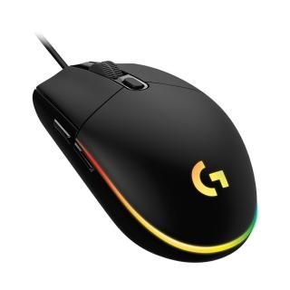 【Logitech G】G102 炫彩遊戲有線滑鼠(黑)