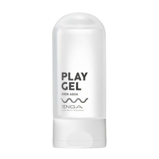 【TENGA】日本TENGA PLAY GEL RICH AQUA黏滑濃厚感潤滑液160ml-白色(情趣用品.潤滑液)