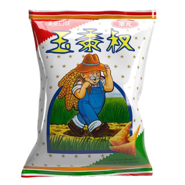 【華元】鹹蔬餅/真魷味/野菜園/玉黍叔/Mini bar(甜卡力/洋蔥圈)/真的蝦蝦捲(胡椒蝦/韓式甜辣)X3箱(任選)