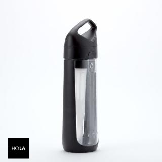 【HOLA】美國KOR Nava Sport 650ml水瓶 率性黑