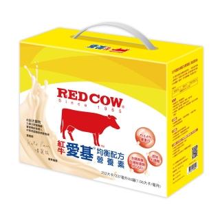 【RED COW 紅牛】愛基均衡配方營養素6入禮盒(液狀原味)