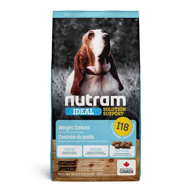【Nutram 紐頓】I18/I20無穀專業理想系列狗飼料 2kg/4.4lb(雞肉/羊肉、狗糧)