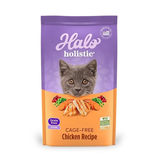 【HALO 嘿囉】（幼貓／成貓）無穀貓糧 10lb／4.53kg(貓糧、貓飼料)