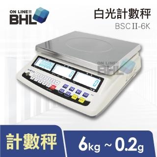 【BHL 秉衡量】高精度1/30000LCD白光液晶計數秤BSCII-6K(BSCII-6K)