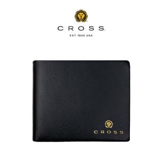 【CROSS】限量2折 頂級義大利Squisito小牛皮素面8卡皮夾 洛非諾系列 全新專櫃展示品(贈原廠送禮提袋)