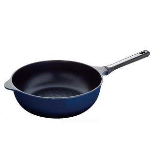 【Arnest】Bellfina鑽石極輕化平底深型不沾炒鍋-28cm(三色任選一/不沾鍋 /瓦斯爐及電磁爐款任選一)