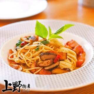 【上野物產】任選 凡爾賽鮮蔬野菇雞肉義大利麵 x1包(麵體+醬料包 300g土10%/包 義大利麵 雞肉)