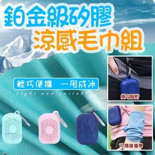 鉑金級便捷涼感毛巾組(2入組)