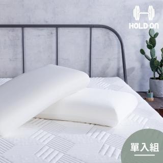 【HOLD-ON】舉重枕(兼具記憶枕包覆與乳膠枕彈性的親水棉枕-單入組)
