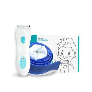 【URBANER 奧本】台灣製 MB-133 陶瓷刀頭家用電動理髮器+CT-52 剪髮圍兜(電剪/剪髮器/理髮剪刀/充插兩用)